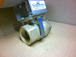  Air Torque PT250 S9H Pneumatic Actuator with 1-1/2" Apollo Ball Valve Image