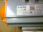  Air Torque PT250 S9H Pneumatic Actuator with 1-1/2" Apollo Ball Valve Image