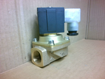  SMC VXZ2350-06F-5DZ Solenoid 2-Way Valve 3/4"NPT Brass Image
