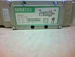  Numatics I24BA43AMQ56Y61 Solenoid Valve w/ Manifold Base 150psig 24 VDC  No Box Image