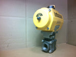  El-O-Matic ES0100.U1A03AS.19KS0 Actuator w/ 1" Apollo Ball Valve 83A-145-01 Image