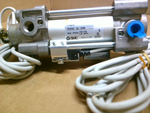  SMC C96SDB32-25C-F5PWL Pneumatic Cylinder 32mm Bore 25mm Stroke Image