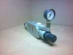  SMC VVS8060-ARB-YAB-1 Dual Regulator Valve w/ One Gauge 0.1-0.83 MPa No Box Image