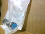  Omron A165LTAM24D2 Pushbutton Switch Blue Illuminated Led 24VDC DPDT- Factory Sealed Image