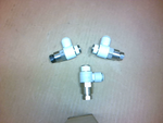  SMC AS4201F Flow Control Valve 1/2" NPT x 3/8" Push to Connect Qty 2 (Lot of 3)  No Box Image
