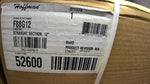  Hoffman F88G12 Lay In NEMA Type 1 Hinged Cover Wireway Straight Section 12" Image