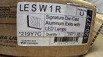  Lithonia Signature Lighting LE S W 1 R  Die Cast Aluminium LED Exit Sign 120/277 Image