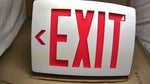  Lithonia Signature Lighting LE S W 1 R  Die Cast Aluminium LED Exit Sign 120/277 Image