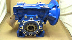  Motovario NMRV-P 075 Right Angle Worm Gear Speed Reducer 100:1 Ratio 56C Input 1.25" Output- No Box Image