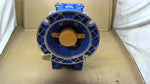  Motovario NMRV-P 075 Right Angle Worm Gear Speed Reducer 100:1 Ratio 56C Input 1.25" Output- No Box Image