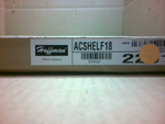  Hoffman ACSHELF18 Enclosure Folding Shelf 18"x18" White Factory Sealed Image