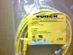  Turck PKW 3M-4-RS 4T/S1587 Cordset 4 Pin Male/Female Ends U-138 Factory Sealed Image