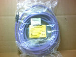 Turck RSSW RKSW 456-8M Cordset 5 Pole Male/Female Stright 8M U0 Factory Sealed Image