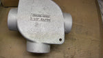  Crouse Hinds EAJT59-SA 1-1/2" Explosion Proof 5" Conduit Outlet Box with Cover, Aluminum, Copper-Free Image