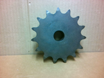  Martin 80B15 Roller Chain Sprocket 15 Tooth 1" Bore Image