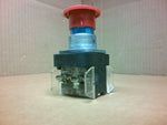  Allen Bradley  800T-FXT6A5  E-Stop Red Push Button 2-Position Image
