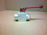  DMIC BVAL0500N  Aluminum Hydraulic Ball Valve 400 PSI 1/2" NPT Image