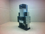  Parker P5E-J040FGN0030 Pneumatic Guided Cylinder 10 Bar Max. Image