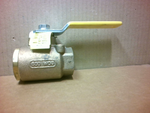  Apollo 77-125-T01 Bronze 1" Inline Threaded Ball Valve 800PSIG Image