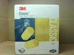  3M 312-1201 E-A-R Classic Foam Ear plugs (200 Pair) Uncorded Disposable Image