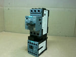  Siemens 3RA2110-0JA15-1BB4 Combination Starter24VDC w/3RV0211-0 JA10 Image