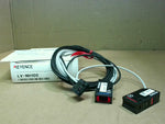  Keyence LV-NH100 Thrubeam Laser Sensor 2000mm Detecting Distance- Image