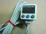  SMC ISE40A-01-T-X501 Pneumatic Digital Pressure Switch  w/ Brac Image