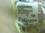  Woodhead E850B0B08M010 Cable Yellow DIN 18mm to Male 5-Pin Factory Sealed Image