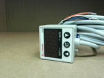  Parker MPS-V33N-PGAT Vacuum Sensor, Red LED Display 1/8" NPSF Female Port 1-5VDC w/Bracket Image
