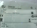  IFM OG5124 Photoelect Diffuse Reflection Sensor OGH-HPKG/US/90?/200MM- Factory Sealed Image