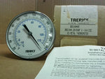  Trerice B831X0405 Bi-Metal Thermometer 3" 20/240 F,10/115C Image