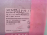  Siemens 6FC5203-0AF02-0AA1 12.1" Color Display with Membrane Keypad- No Box Image