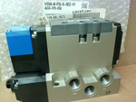  SMC VSS8-6-FG-S-3EZ-V1A03-X11-XG Solenoid Valve w/ Manifold 3/8 Image