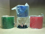 Federal Signal LSL-024 Blue-Red-Green Stack Light 24VDC Ser. A3 Image