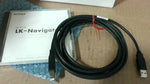  Keyence LK-H1W Digital Optical Fiber Amplifier w/ PC Software Image