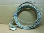  Tie Down 4KH14 Winch Cable w/ Latch Hook 7/32" x 25'- Image