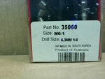  Recoil 35060 Thread Repair Kit Size M6-1 Drill Size 6.3mm 1/4" Factory Sealed Image