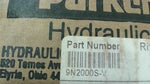  Parker 9N2000S-V Flow Contral Valve 120V 3000 Psi 207 Bar Max Image