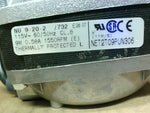  Elco  NU 9-20-2 /732 Motor 115V 60/50Hz CL.B 9W 0.58A 1550RPM Image