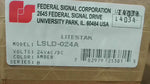  Federal Signal LSLD-024A Litestak Amber 24 Volts Factory Sealed Image