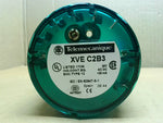  Telemecanique XVE C2B3 Illuminated Lens Unit Green 24 AC/DC IP40 (Lot of 4) No Box Image