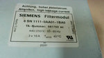  Siemens 6SN111-0AA01-1BA0 Simodrive Filter Module 440/250 Volts Image