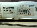  Diamond X-3172-010 Single Roller Chain 120 Cottered 1-1/2" x 10 Factory Sealed Image