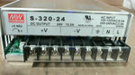  Mean Well S-320-24 Power Supply Output 24 Vdc 12.5 Amp Input Image