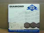 Diamond XDL-1466-010 Roller Chain 10'  0.5"Pitch Steel Factory Sealed Image