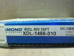 Diamond XDL-1466-010 Roller Chain 10'  0.5"Pitch Steel Factory Sealed Image