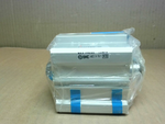  SMC ECDQ2WB50-15D Compact Pneumatic Cylinder Press. 1.0MPa 1/4" Factory Sealed Image