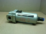  SMC AF40-04BD-7-40-XG Pneumatic Filter 1/2"NPT 1.0MPa w/ Bracket Image