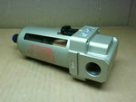  SMC AF40-04BD-7-40-XG Pneumatic Filter 1/2"NPT 1.0MPa w/ Bracket Image