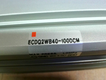  SMC ECDQ2WB40-100DCM Pneumatic Cylinder 40mm Bore 100mm Stroke Image